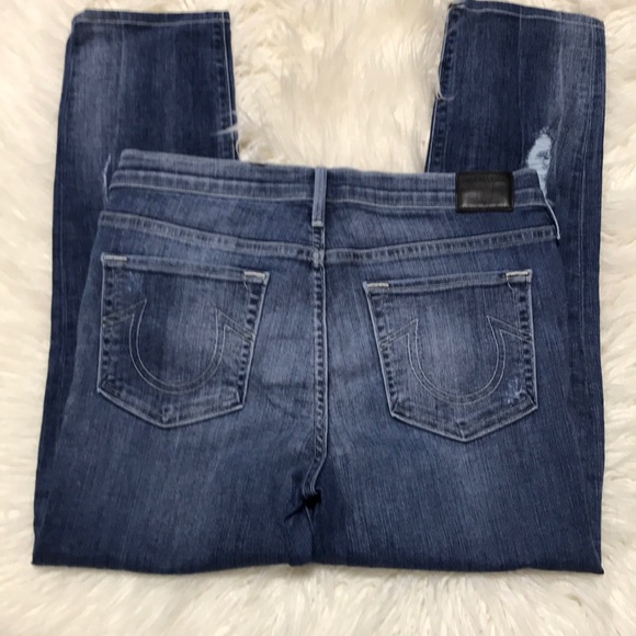 True religion skinny crop jeans - Picture 2 of 8